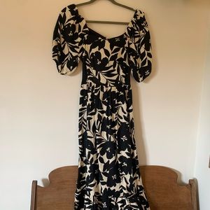 Who what wear black and white tie dress target size XS